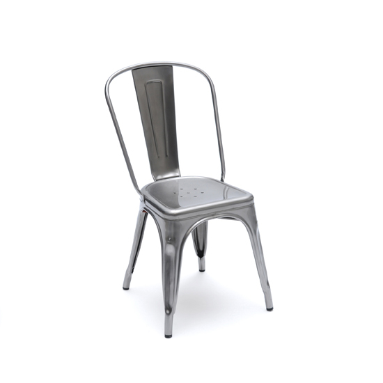 Tolix Classic 'A' Chair in varnished steel from Tolix Tolix Classic 'A' Chair in varnished steel from Tolix | Industrial style accessories | Kitchens | PHOTO GALLERY | Housetohome