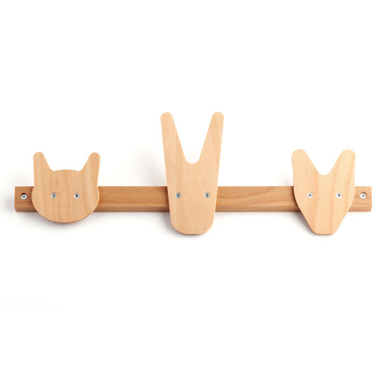 Animals hooks from The Modern Baby | Childrens country style storage - 10 of the best