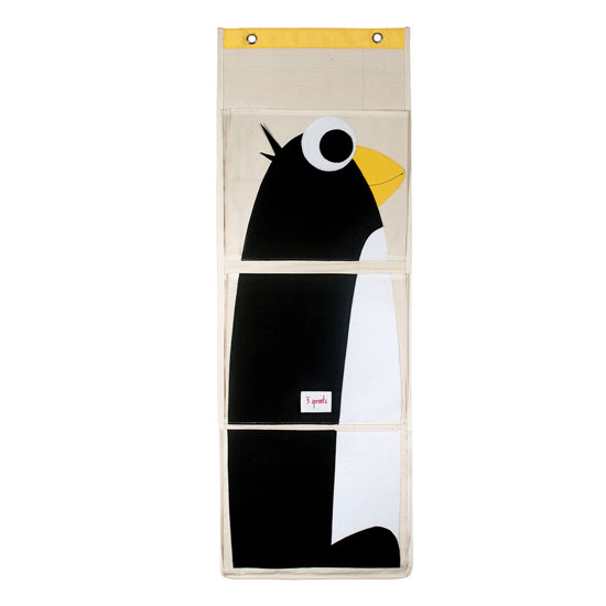 Penguin wall organiser from Nubie | Childrens country style storage - 10 of the best