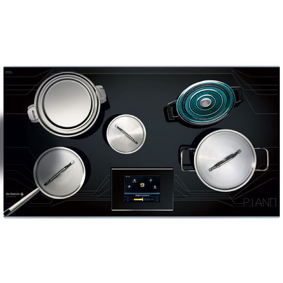 Piano induction hob from De Dietrich | Kitchen appliances for country cooks - 10 of the best