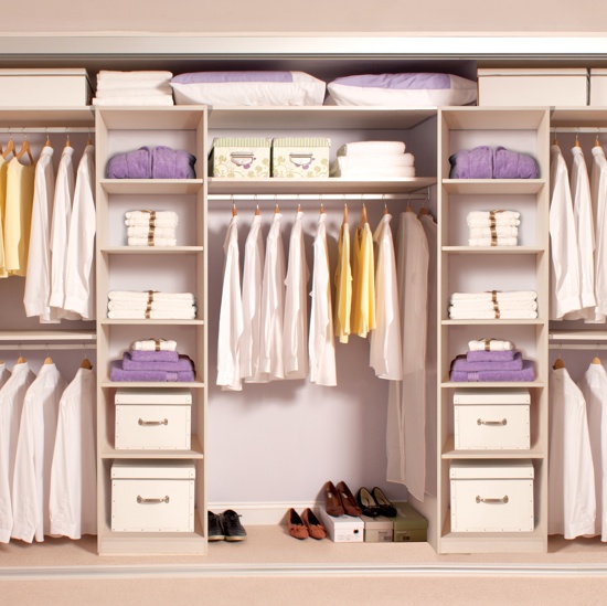Tidy Bedrooms&reg; four-door wardrobe interior | Bedroom ideas | PHOTO GALLERY | Housetohome.co.uk
