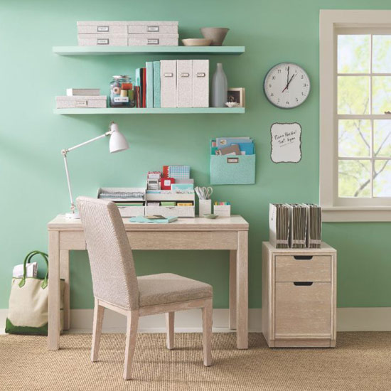 We love Martha Stewarts fabulous new home office range