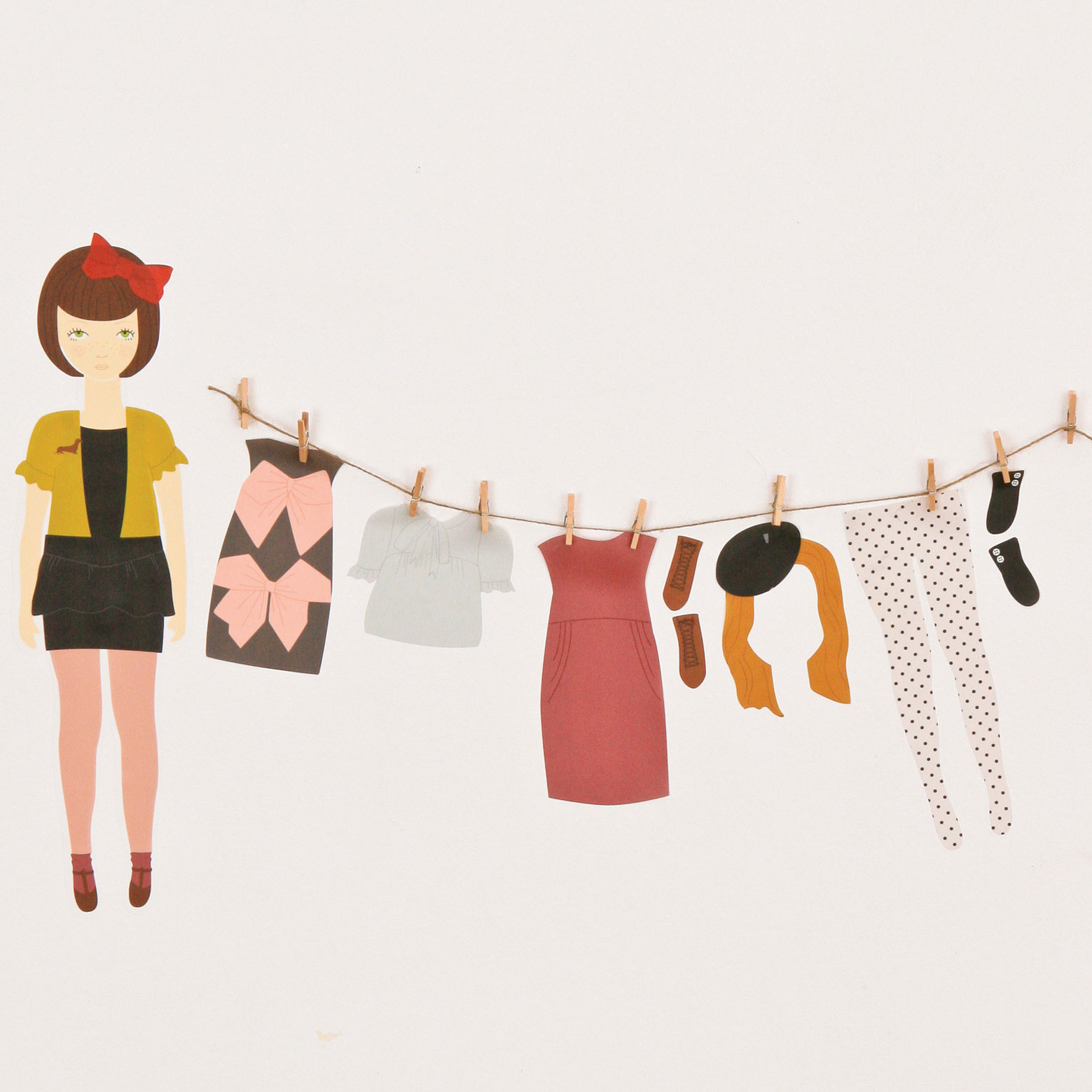 Autumn Dress Up Doll wall sticker from Love Mae Autumn Dress Up Doll wall sticker from Love MaeWall sticker | Wall Stickers | Wall Decal | Decals| PHOTO GALLERY | Style at Home | HousetoHome.co.uk