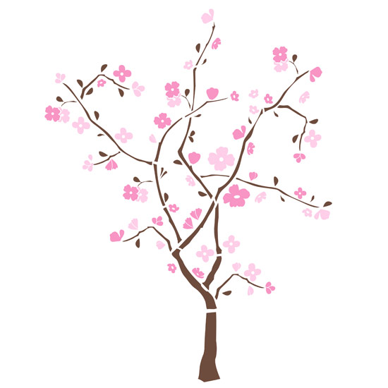 Spring Blossom wall sticker from Becky and Lolo Spring Blossom wall sticker from Becky and Lolo | Wall sticker | Wall Stickers | Wall Decal | Decals| PHOTO GALLERY | Style at Home | HousetoHome.co.uk