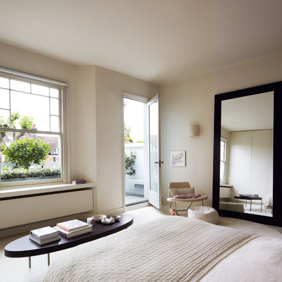Master bedroom Master bedroom | Step inside a calm Edwardian terraced home in north London | Modern terraced house | House Tour | PHOTO GALLERY | Livingetc | Housetohome