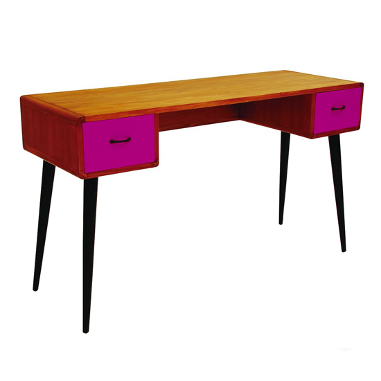 Mid-century colour drawer desk from Artisanti Mid-century colour drawer desk from Artisanti | Dressing tables - 10 new styles | dressing tanbles | bedroom | PHOTO GALLERY | Housetohome