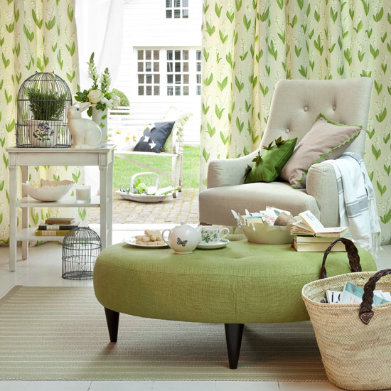 Secret garden living room | Country decorating ideas | Country Homes & Interiors | Housetohome