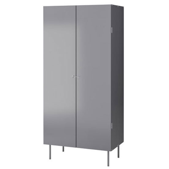 Grey wardrobe from Ikea | Bedroom furniture | PHOTO GALLERY | Homes & Gardens | Housetohome.co.uk