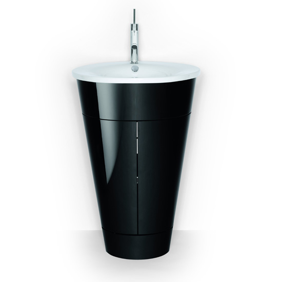 Barrel Vanity Unit | Vanity units | bathroom furniture | bathroom decorating ideas | bathroom | PHOTO GALLERY | 25 Beautiful Homes | Housetohome
