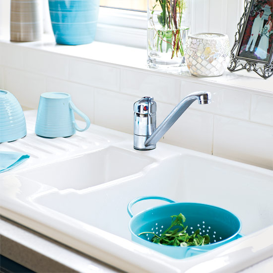 Sleek sink | kitchen ideas | PHOTO GALLERY | Style at Home | housetohome.co.uk