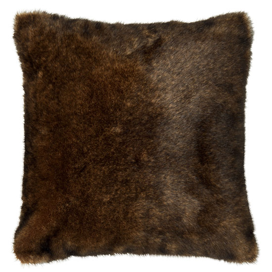 Faux fox fur cushion from Marks & Spencer | Living room bargain buys - 10 of the best | Living room | PHOTO GALLERY | Style at Home | Housetohome.co.uk