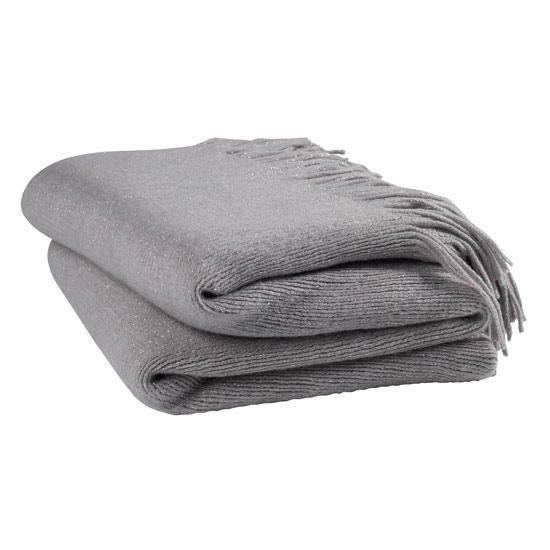 Glitter throw from ASDA | Living room bargain buys - 10 of the best | Living room | PHOTO GALLERY | Style at Home | Housetohome.co.uk