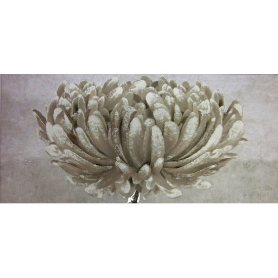 Luxe Living Floral canvas from Dunelm Mill | Living room bargain buys - 10 of the best | Living room | PHOTO GALLERY | Style at Home | Housetohome.co.uk