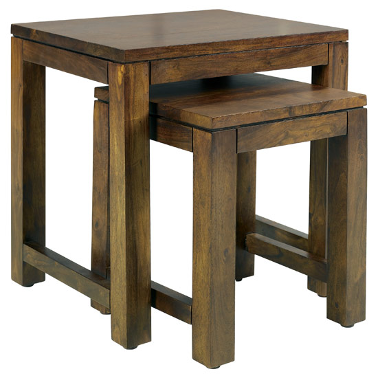 Tamarai nest of tables from Tesco Direct | Living room bargain buys - 10 of the best | Living room | PHOTO GALLERY | Style at Home | Housetohome.co.uk