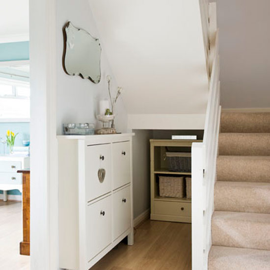 Buy sleek shoe storage | Hallway | Hall ideas | PHOTO GALLERY | Style at Home | Housetohome.co.uk