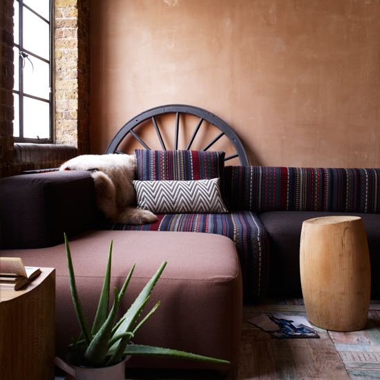 Navajo living room Navajo living room | Contemporary country decorating ideas | Livingetc | Housetohome