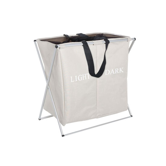 Wenko laundry bin duo from John Lewis | bathroom | PHOTO GALLERY | Country Homes and Interiors | Housetohome.co.uk