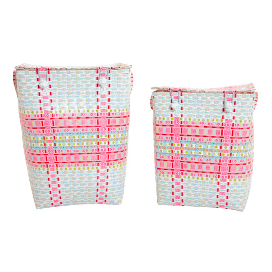 Mia laundry baskets from Berry Red | bathroom | PHOTO GALLERY | Country Homes and Interiors | Housetohome.co.uk