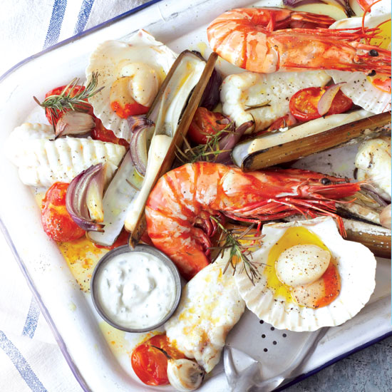 Try this delicious summer seafood dish.