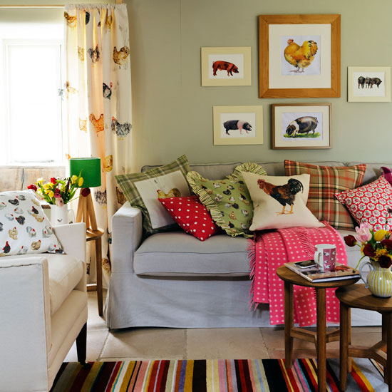 Country living rooms - 10 decorating ideas