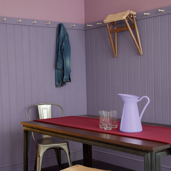 Add comfort with berry shades | Living room | PHOTO GALLERY | Country Homes and Interiors | Housetohome.co.uk