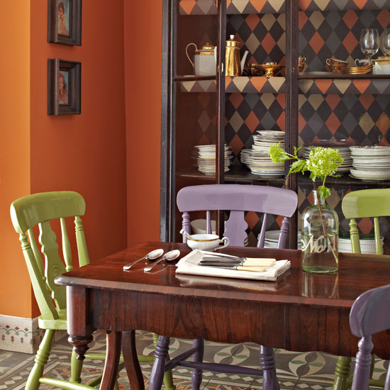 Select an eclectic fruity palette | Living room | PHOTO GALLERY | Country Homes and Interiors | Housetohome.co.uk