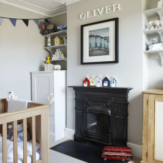 Go for grown-up colours Go for grown-up colours | Nursery decorating ideas | Nursery | PHOTO GALLERY | Ideal Home | Housetohome