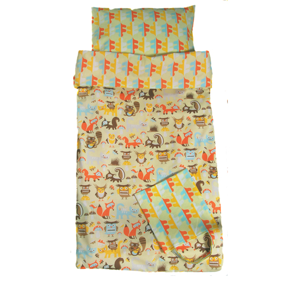 Woodland orange single bed set from Hunkydory Home | Bedroom soft furnishings | PHOTO GALLERY | 25 Beautiful Homes | Housetohome