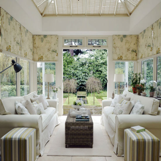 Create a classic garden room Create a classic garden room | Conservatory decorating ideas | PHOTO GALLERY | Ideal Home | Housetohome