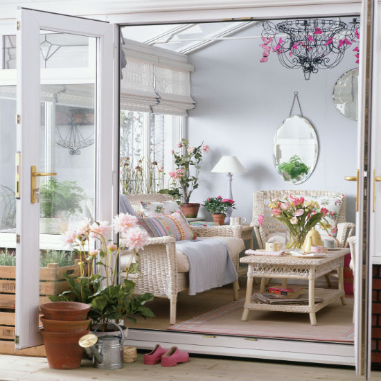 Go for vintage style Go for vintage style | Conservatory decorating ideas | PHOTO GALLERY | Ideal Home | Housetohome