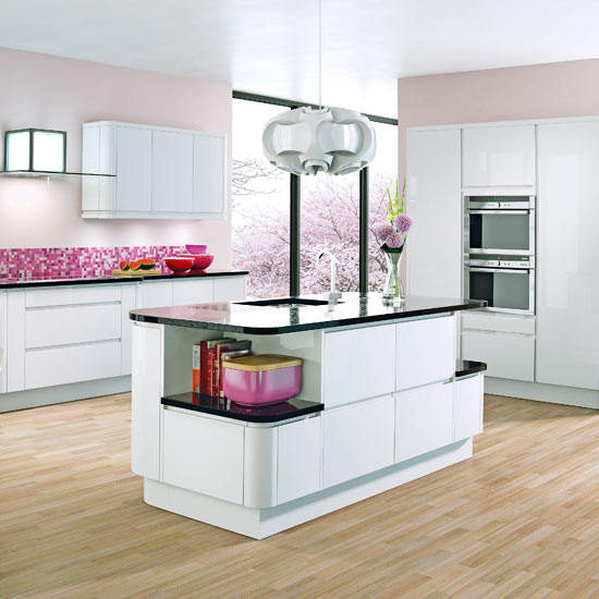 Modern white kitchen cabinetry | White kitchens | PHOTO GALLERY | Beautiful Kitchens | Housetohome.co.uk