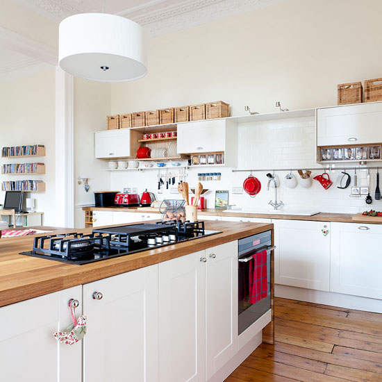 Add an island | Kitchen Conversion| Kitchen storage | PHOTO GALLERY | Ideal Home | housetohome