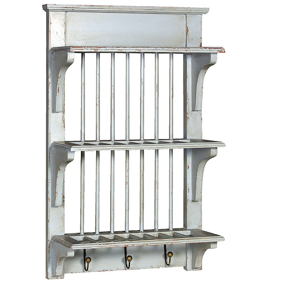 Antique effect shleving unit from Velvet Store | kitchen shelving | PHOTO GALLERY | Style at Home | Housetohome