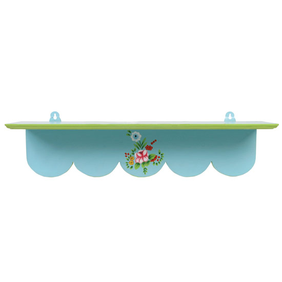 Handpainted shelf from Birdie and Wood | kitchen | PHOTO GALLERY | Style at Home | Housetohome