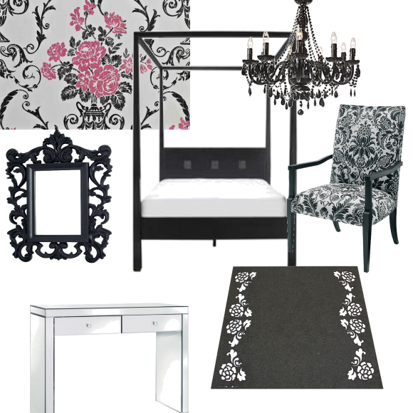 Rococo glamour