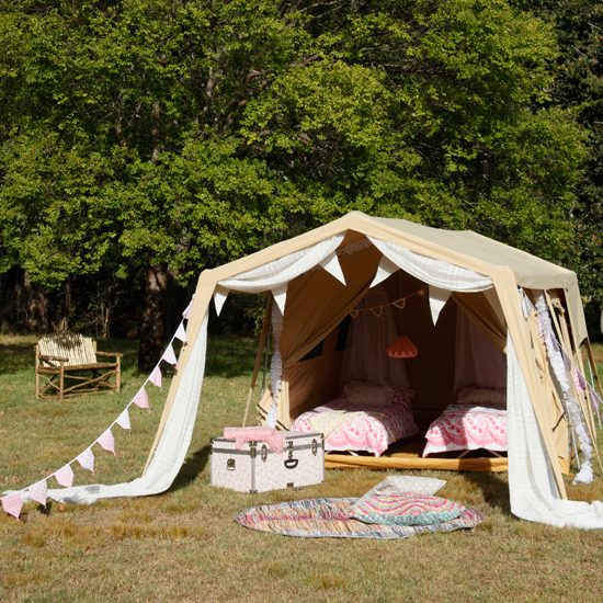 Pretty outdoor garden tent