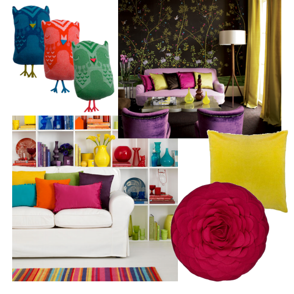 Colourful Cushion Ideas