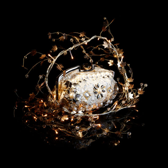 Gold garland lights from Marks & Spencer Christmas garland from Marks & Spencer Homes & Gardens Housetohome | Christmas | PHOTO GALLERY | Homes & Gardens | Housetohome.co.uk