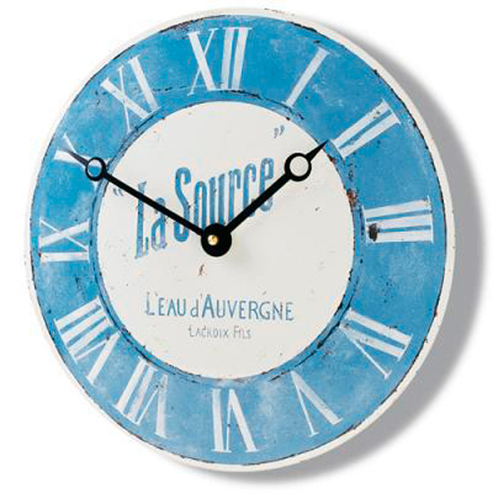 La Source wall clock from Roger Lascelles | Wall clocks | Country clocks | PHOTO GALLERY | Housetohome