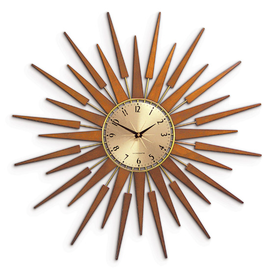 Pluto Starburst Clock from Newgate Clocks | Wall clocks | Traditional clocks | PHOTO GALLERY | Housetohome