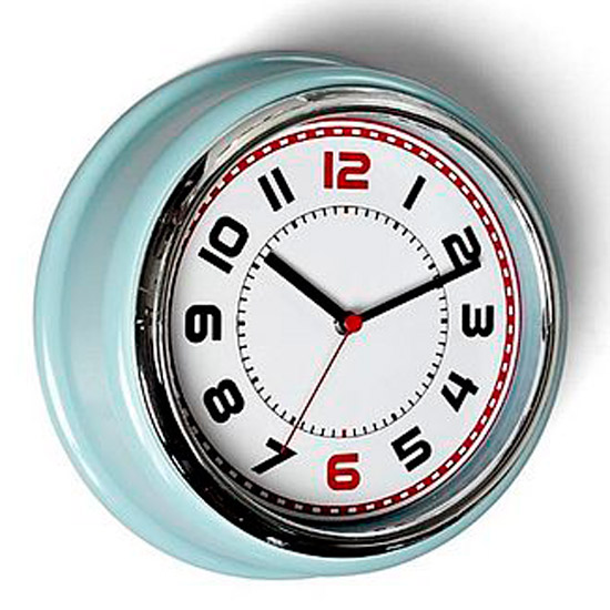 Retro kitchen-diner clock from Notonthehighstreet | Wall clocks | Modern clocks | PHOTO GALLERY | Housetohome
