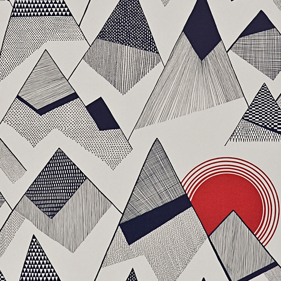 Missprint Mountains from John Lewis Missprint Mountains from John Lewis | Modern wallpaper | Home decorating ideas | PHOTO GALLERY | housetohome