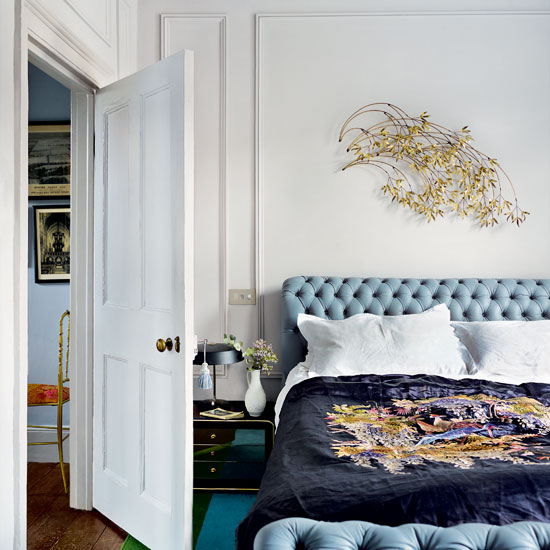 Master bedroom Master bedroom l Be inspired by a quirky Georgian house l House Tour l PHOTO GALLERY l Livingetc l Housetohome