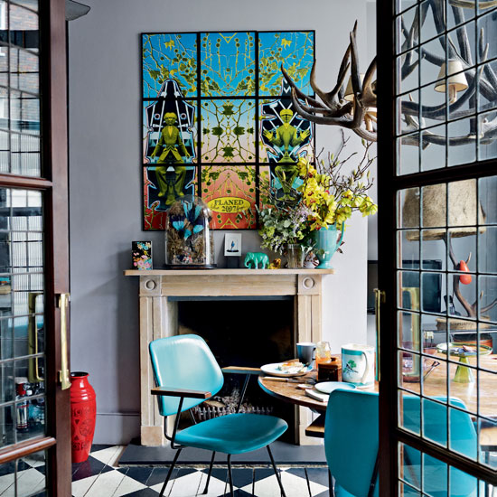 Dining room Dining room l Be inspired by a quirky Georgian house l House Tour l PHOTO GALLERY l Livingetc l Housetohome