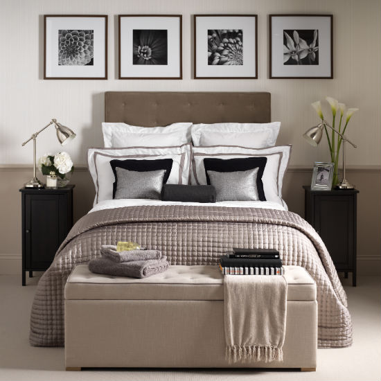 Hotel chic | guest bedroom decorating idea | PHOTO GALLERY | Ideal Home | Housetohome