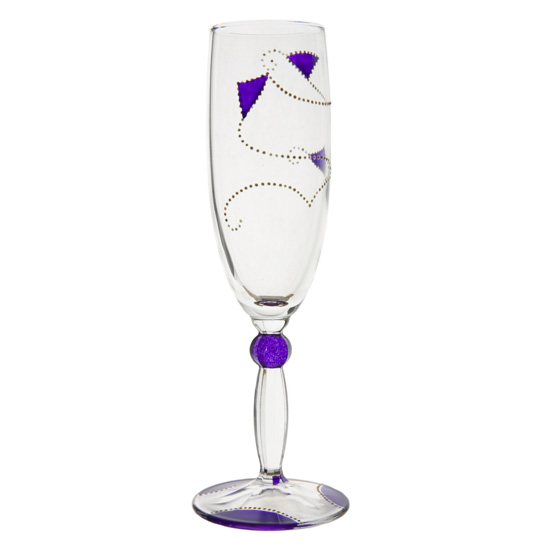 Champagne glass from Boutique Provencale | Kitchen | PHOTO GALLERY | Beautiful Kitchens | Housetohome.co.uk