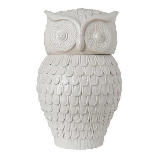 Lidded owl pot from Marks and Spencer Lidded owl pot from Marks and Spencer | Woodland trend | Autumn winter 2012 | PHOTO GALLERY | Housetohome.co.uk
