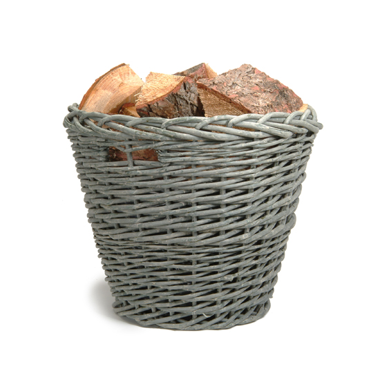 Dolphin Grey Log Basket from The Contemporary Home Dolphin Grey Log Basket from The Contemporary Home | Woodland trend | Autumn winter 2012 | PHOTO GALLERY | Housetohome.co.uk