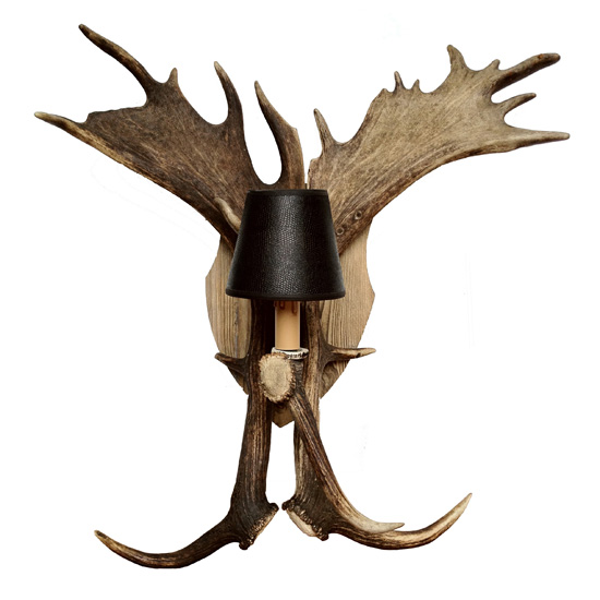 Fight Me Grande Antler Wall Light from The French Bedroom Company | Wall lights | Lighting | Lighting ideas | Hallway | Living room | PHOTO GALLERY | 25 Beautiful Homes | Housetohome