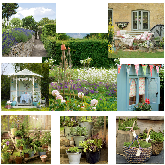 Shabby Chic Cottage Garden